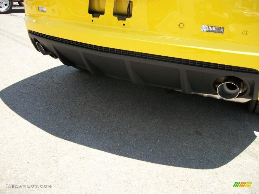 2011 Camaro SS Coupe - Rally Yellow / Black photo #10