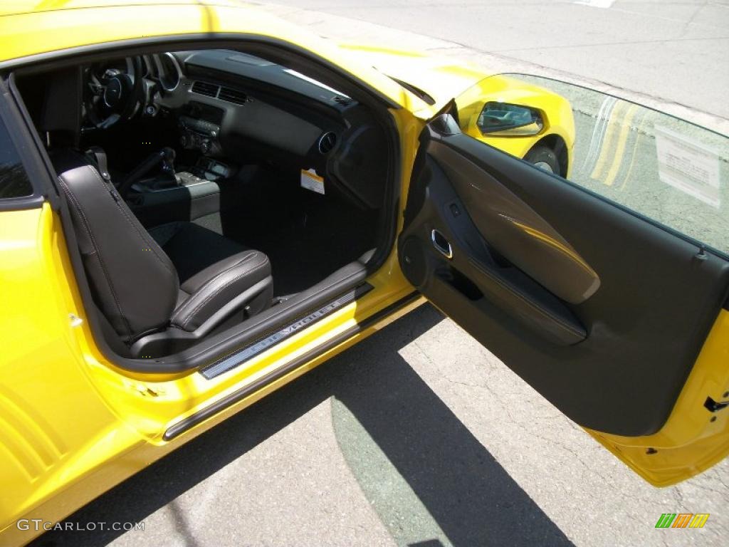 2011 Camaro SS Coupe - Rally Yellow / Black photo #18