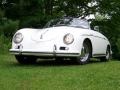 White 1956 Porsche 356 Speedster