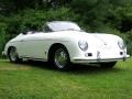 1956 White Porsche 356 Speedster  photo #3