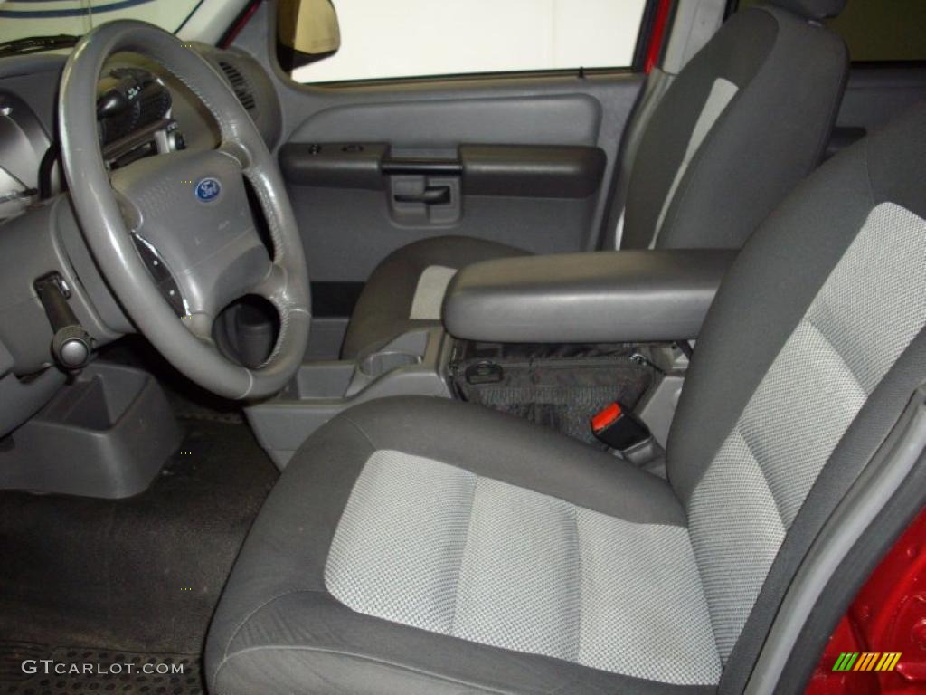 2005 Explorer Sport Trac XLT 4x4 - Red Fire / Medium Dark Flint photo #5