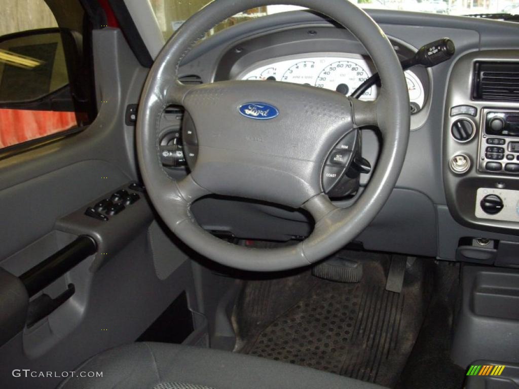 2005 Explorer Sport Trac XLT 4x4 - Red Fire / Medium Dark Flint photo #9