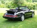 1991 Black Porsche 911 Carrera 2 Cabriolet  photo #5