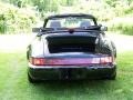 1991 Black Porsche 911 Carrera 2 Cabriolet  photo #6