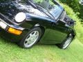 1991 Black Porsche 911 Carrera 2 Cabriolet  photo #10