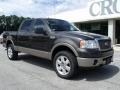 2006 Dark Stone Metallic Ford F150 Lariat SuperCrew 4x4  photo #2