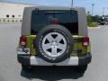 2010 Rescue Green Metallic Jeep Wrangler Unlimited Sahara 4x4  photo #3