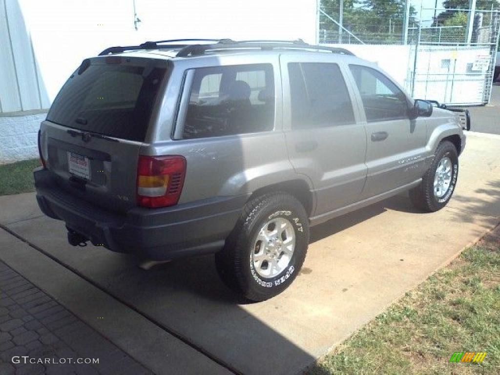 2001 Grand Cherokee Laredo 4x4 - Silverstone Metallic / Agate photo #16