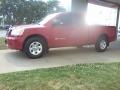 2007 Red Alert Nissan Titan XE King Cab  photo #18