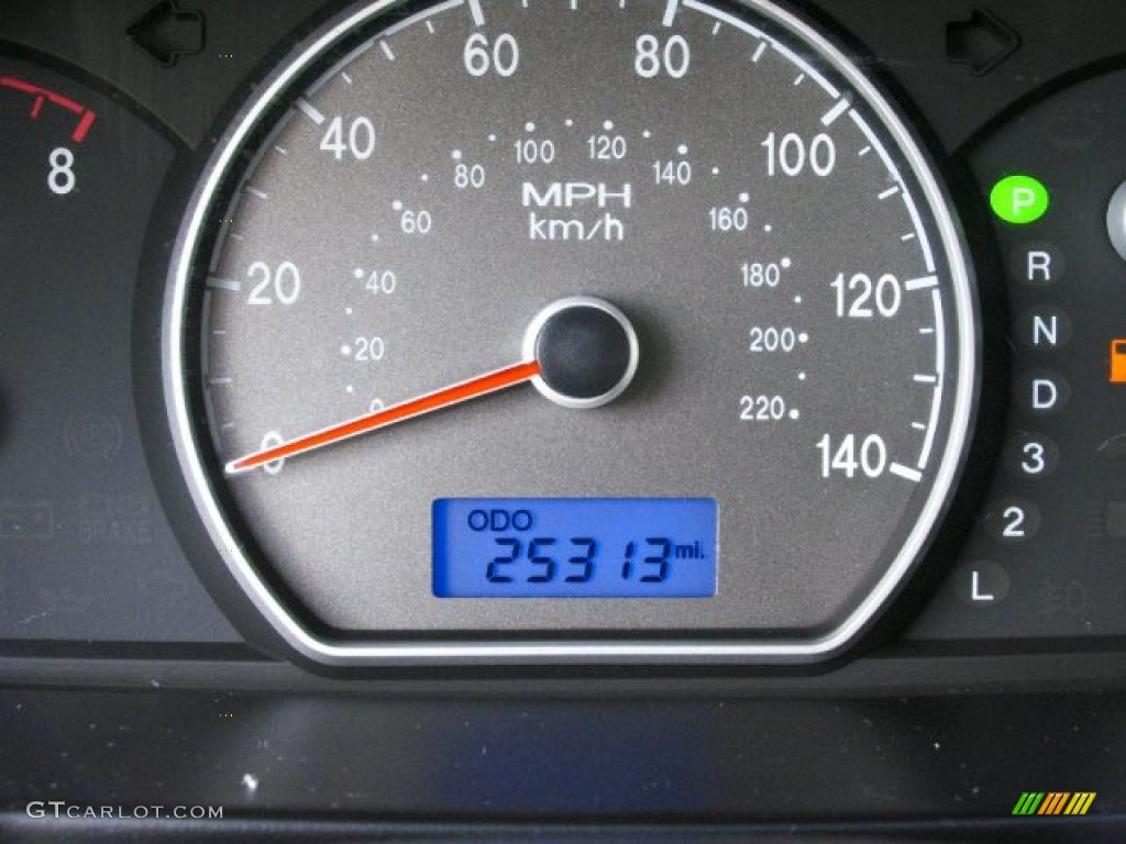 2009 Elantra SE Sedan - Carbon Gray / Gray photo #12