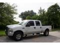 2004 Oxford White Ford F250 Super Duty Lariat Crew Cab 4x4  photo #2