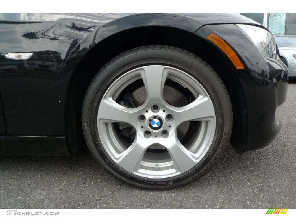 2008 3 Series 328i Convertible - Jet Black / Saddle Brown/Black photo #20