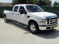 2008 Oxford White Ford F350 Super Duty XLT Crew Cab Dually  photo #1