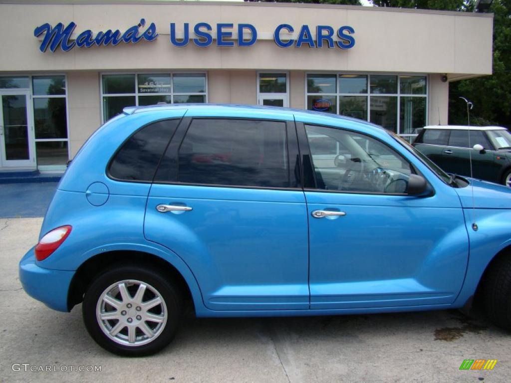 2008 PT Cruiser Touring - Surf Blue Pearl / Pastel Slate Gray photo #35