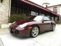 2005 Carmon Red Metallic Porsche 911 Turbo S Cabriolet  photo #3