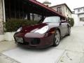 2005 Carmon Red Metallic Porsche 911 Turbo S Cabriolet  photo #12