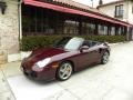 2005 Carmon Red Metallic Porsche 911 Turbo S Cabriolet  photo #13