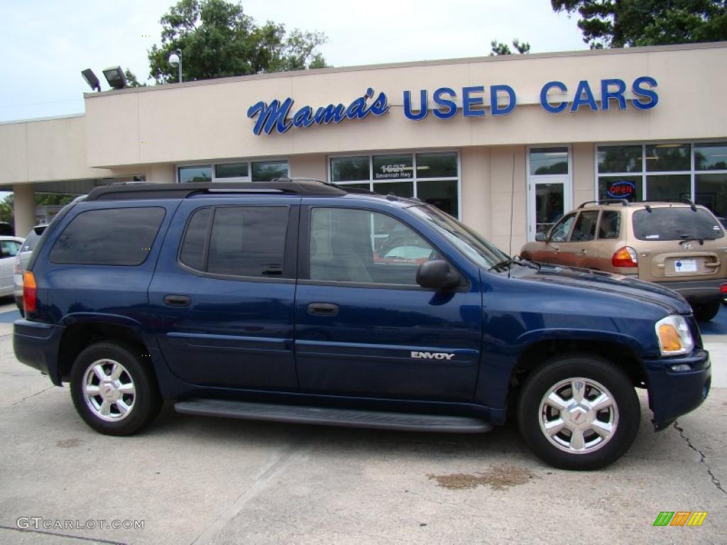 2004 Envoy XL SLE - Indigo Blue Metallic / Medium Pewter photo #1