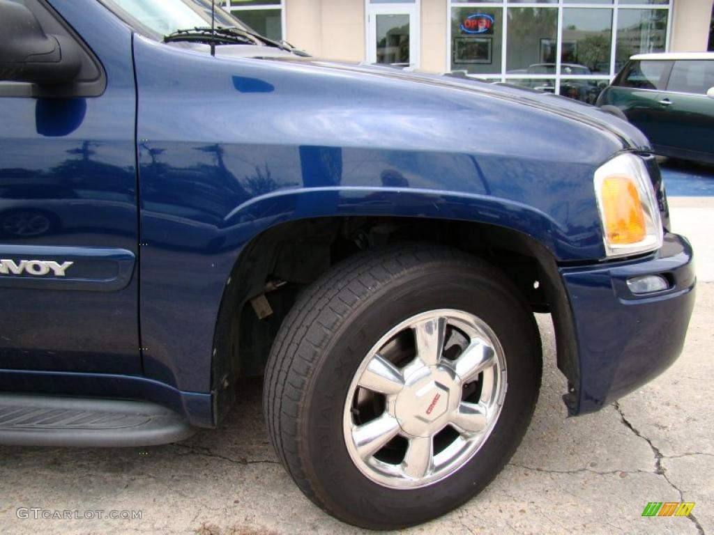 2004 Envoy XL SLE - Indigo Blue Metallic / Medium Pewter photo #34
