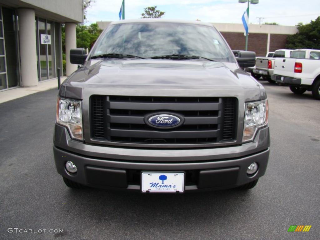 2010 F150 STX Regular Cab - Sterling Grey Metallic / Medium Stone photo #3