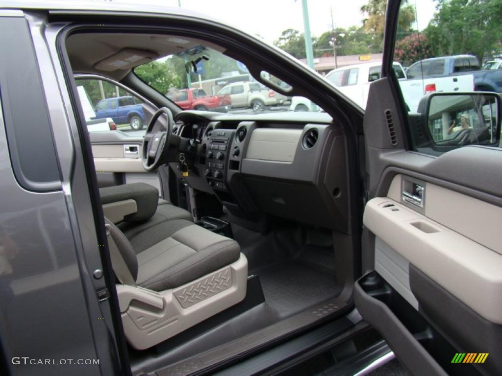 2010 F150 STX Regular Cab - Sterling Grey Metallic / Medium Stone photo #11