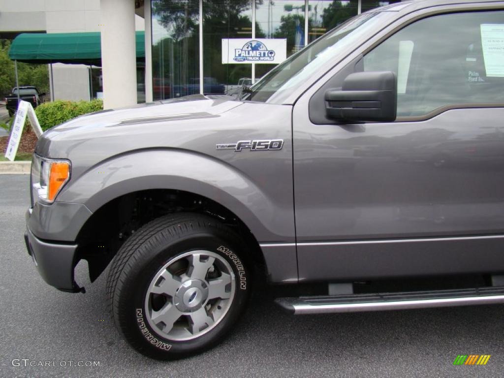 2010 F150 STX Regular Cab - Sterling Grey Metallic / Medium Stone photo #26