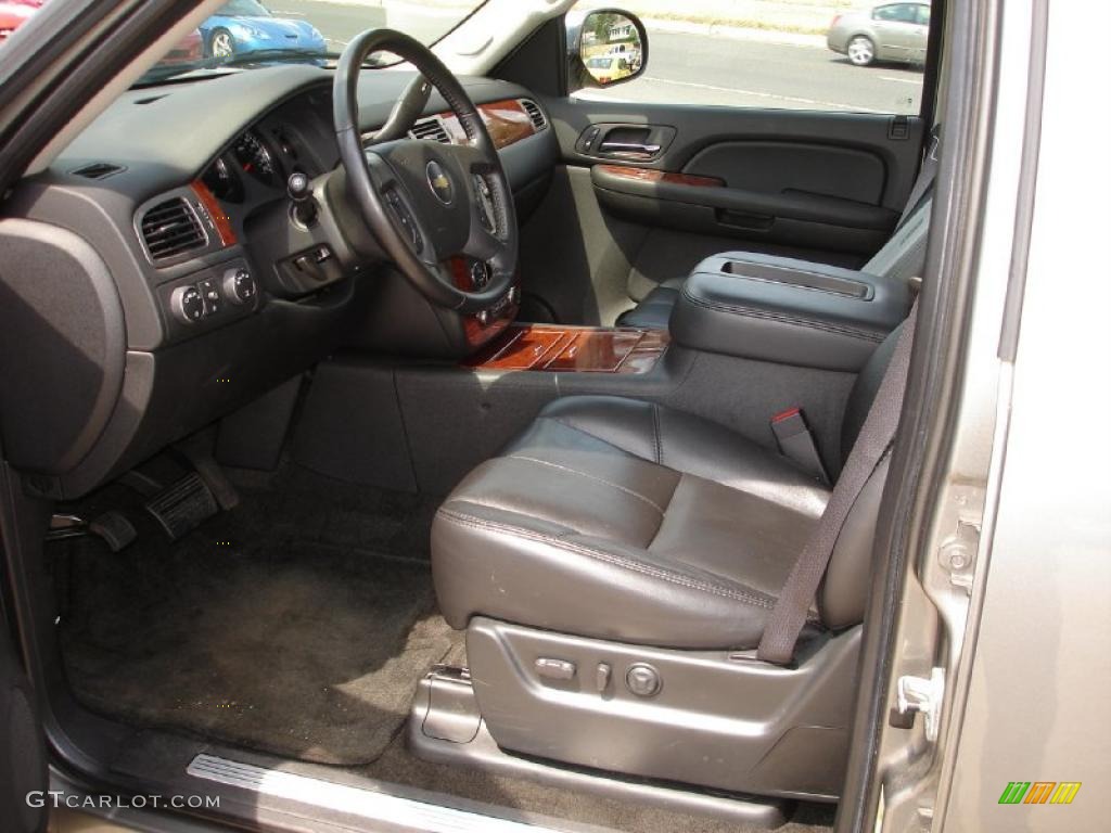 2008 Tahoe LTZ 4x4 - Graystone Metallic / Ebony photo #10