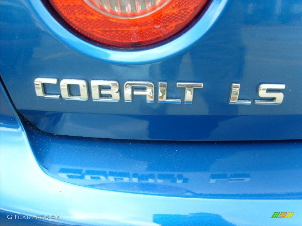 2006 Cobalt LS Coupe - Laser Blue Metallic / Gray photo #15