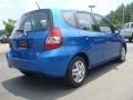 2008 Vivid Blue Pearl Honda Fit Hatchback  photo #5