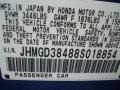 Vivid Blue Pearl - Fit Hatchback Photo No. 22