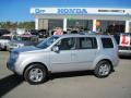 2011 Alabaster Silver Metallic Honda Pilot EX-L  photo #1