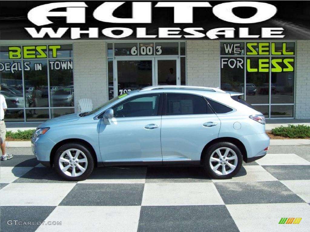 Cerulean Blue Metallic Lexus RX