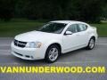 2009 Stone White Dodge Avenger SXT  photo #1