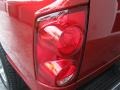 2008 Inferno Red Crystal Pearl Dodge Ram 1500 Laramie Quad Cab  photo #9