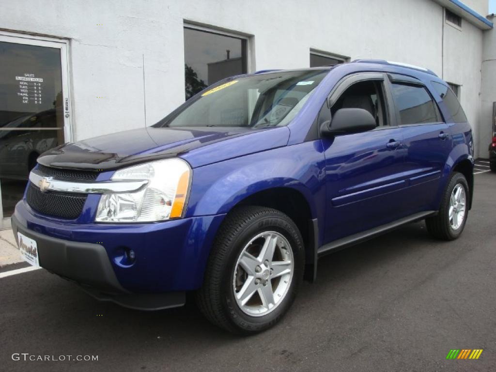 2005 Equinox LT AWD - Laser Blue Metallic / Light Gray photo #1