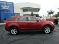 2010 Cardinal Red Metallic Chevrolet Equinox LS  photo #2