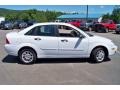 2007 Cloud 9 White Ford Focus ZX4 SE Sedan  photo #4