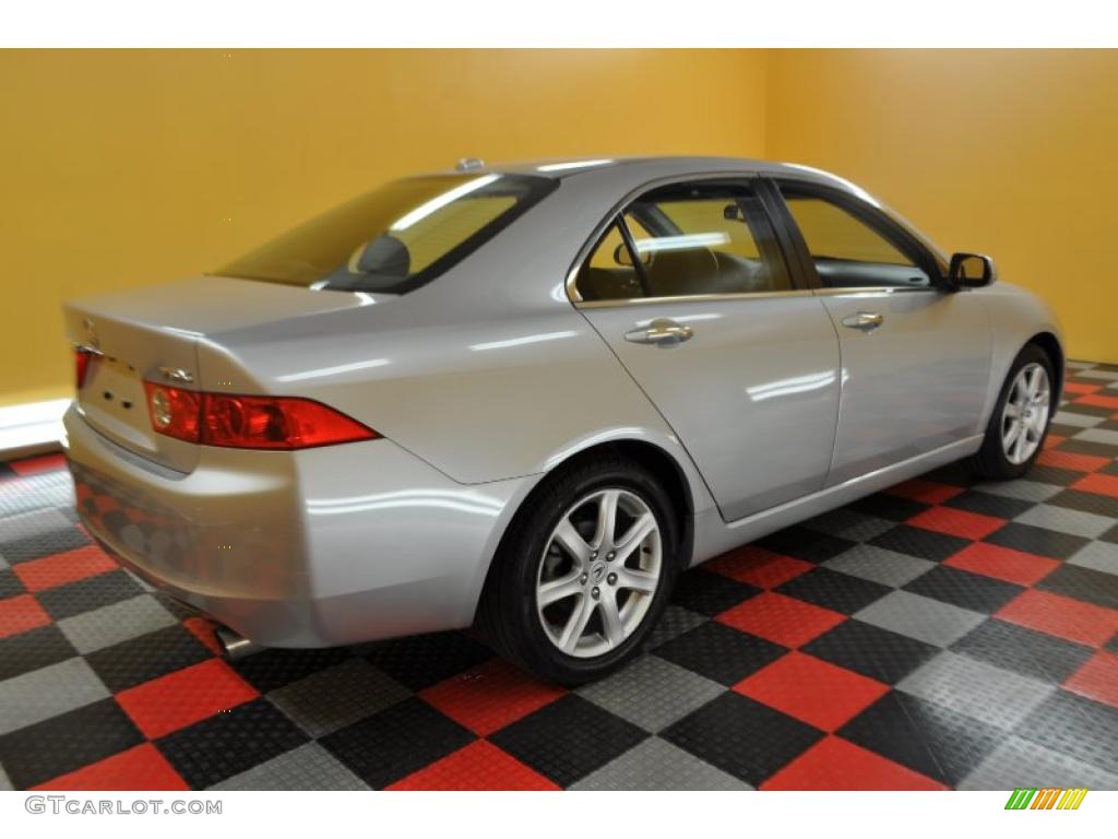 2005 TSX Sedan - Satin Silver Metallic / Ebony photo #6