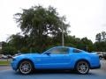 2011 Grabber Blue Ford Mustang GT Premium Coupe  photo #2