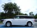 2011 White Suede Ford Flex SEL  photo #2