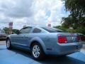 2007 Windveil Blue Metallic Ford Mustang V6 Deluxe Coupe  photo #3