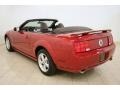 2008 Dark Candy Apple Red Ford Mustang GT Premium Convertible  photo #5