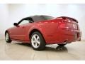 2008 Dark Candy Apple Red Ford Mustang GT Premium Convertible  photo #10