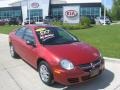 2003 Blaze Red Crystal Pearl Dodge Neon SXT  photo #1