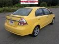 2009 Summer Yellow Chevrolet Aveo LT Sedan  photo #3