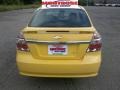 2009 Summer Yellow Chevrolet Aveo LT Sedan  photo #4