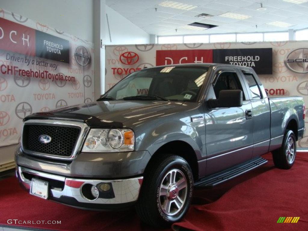 2007 F150 XLT SuperCab - Dark Shadow Grey Metallic / Medium/Dark Flint photo #1