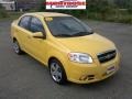 2009 Summer Yellow Chevrolet Aveo LT Sedan  photo #23