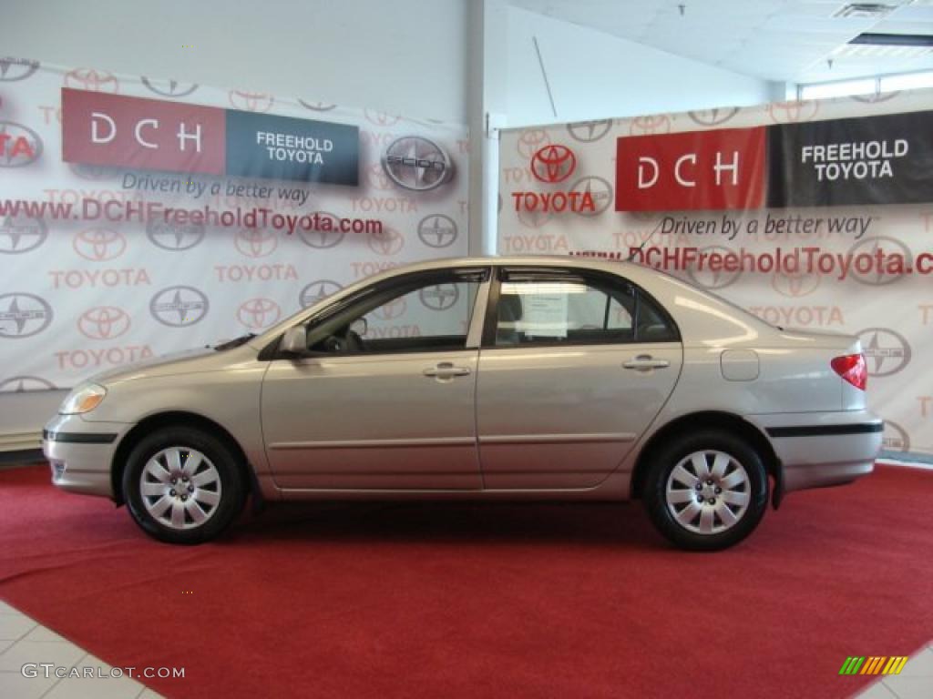 2003 Corolla LE - Sandrift Metallic / Pebble Beige photo #5