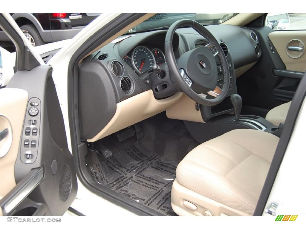 2008 Grand Prix Sedan - Ivory White / Cashmere photo #4
